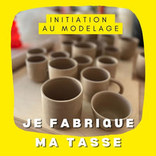 Charger l&#39;image dans la galerie, Cours de modelage /// Fabrication d&#39;une tasse