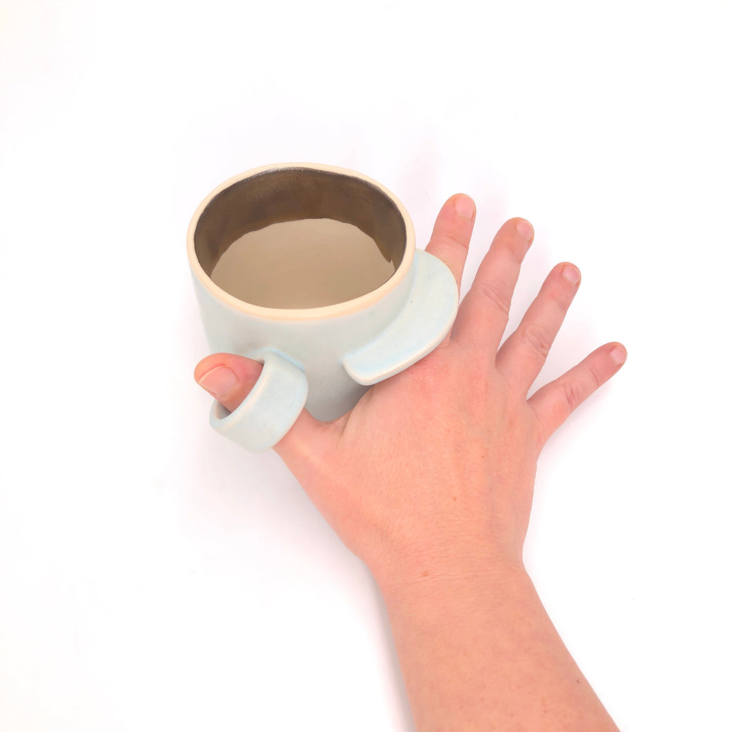 Uo) = Mug Ergonomique /// Bleu